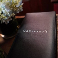 Gautreau's menu