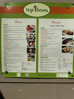 Vegelicious menu