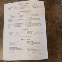 Olde Liberty Station menu