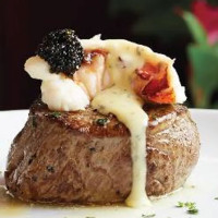 Fleming's Steakhouse LA food