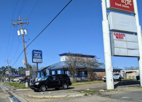 The Blue Store outside