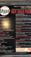 Bay Area Pizza menu