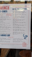 Muddy Waters Oyster menu