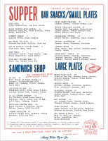 Muddy Waters Oyster menu