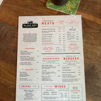 Black Hog Bbq menu