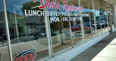 Desis Downtown And Catering outside