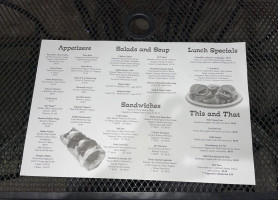 The Pizza Place menu