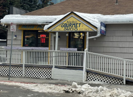 Alaska's Gourmet Subs outside