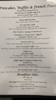 Cafe Mcbryde menu