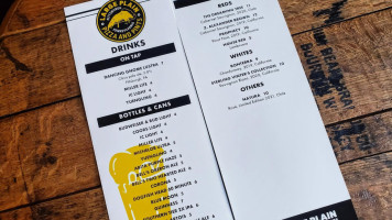 Large Plain Pizza And Pints menu