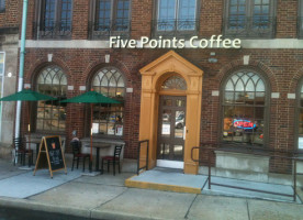 Five Points Coffee inside