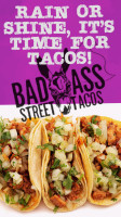 Bad Ass Street Tacos food