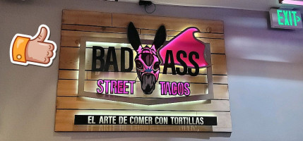 Bad Ass Street Tacos food