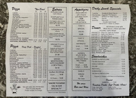 Tony's Little Italy menu