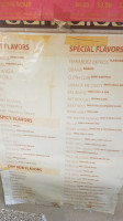 Irie Jamaican Style menu