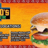 Pronto's Burgers Mexican Grill food