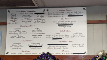 Brothers “ole New Orleans” Cafe menu