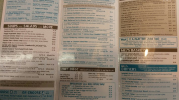 Meldrum's Diner menu