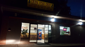 China Star Chen outside