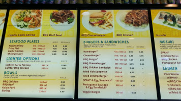 L&l Hawaiian Barbecue menu