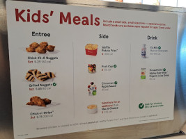 Chick-fil-a menu