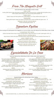 Tlaquepaque menu