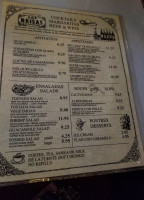 Las Brisas menu