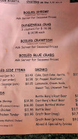 Perino's Boiling Pot menu