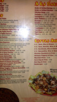 Los Maguey Mexican menu