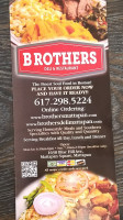 Brothers Deli food