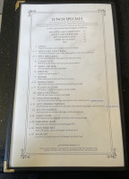 Panya Thai Kitchen menu