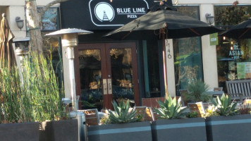 Blue Line Pizza inside