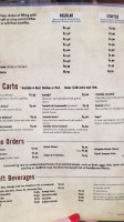 Pepe's Mexican menu