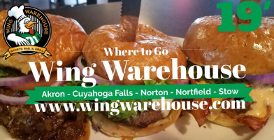 Wing Warehouse Sports Akron food