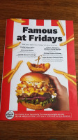 Tgi Fridays menu