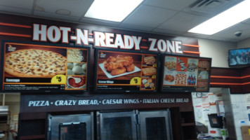 Little Caesars Pizza inside