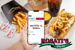 Rosati's Pizza food