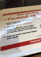 Freddy's Frozen Custard Steakburgers menu