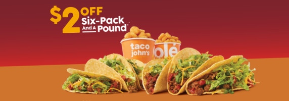 Taco John's food