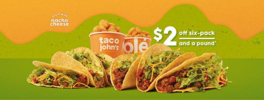 Taco John's food