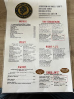 Antique Row Cafe menu