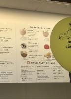 Oberweis Ice Cream Dairy Store menu