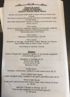 Amici Italian Grille menu