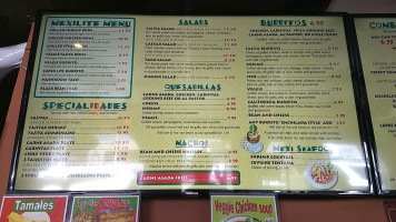 Great Mex Grill menu