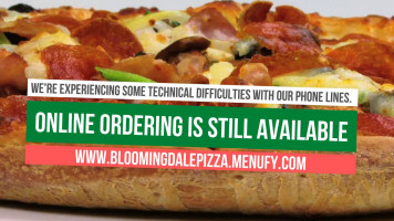 Bloomingdale Pizza food