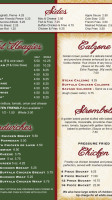 Monte Cello's Cranberry menu