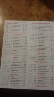 Main Moon Chinese menu