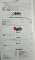 Pizza Town menu