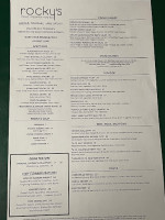 Rocky's Of Northville Phone Number, Reservations, Reviews menu