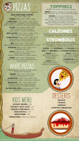 Gondolier Italian Pizza menu